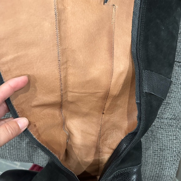 Donald J. Pliner Black Leather Boots - Picture 5 of 5